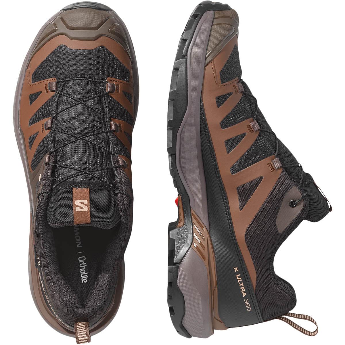 Salomon X Ultra 360 GTX Sneakers Herre Black/Dark Gull Gray/Dark Eart