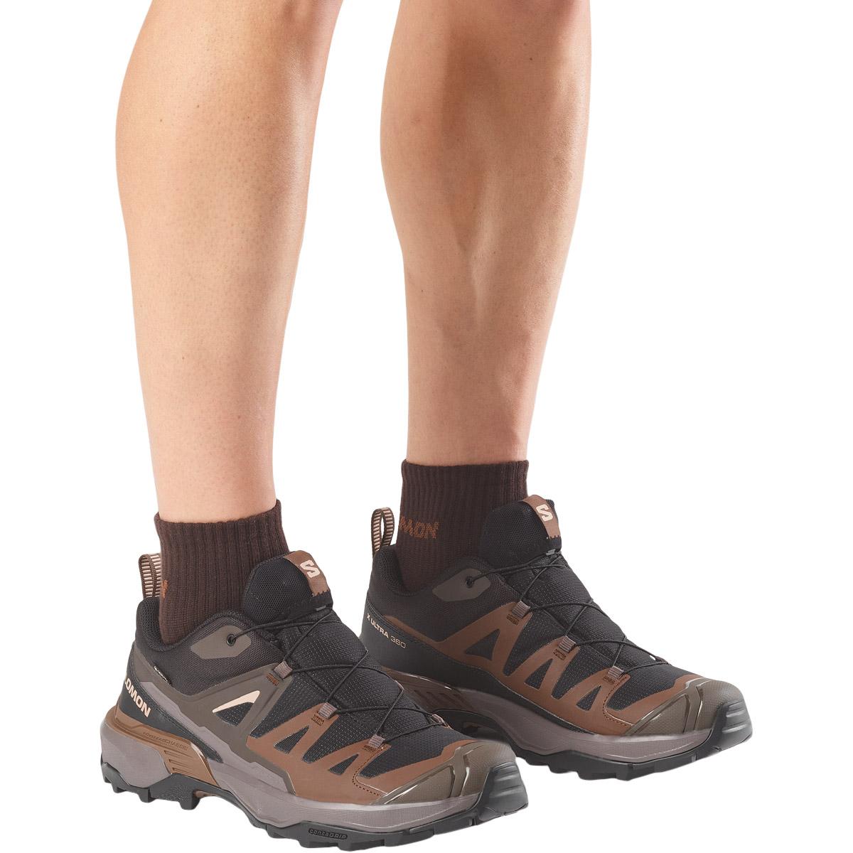 Salomon X Ultra 360 GTX Sneakers Herre Black/Dark Gull Gray/Dark Eart