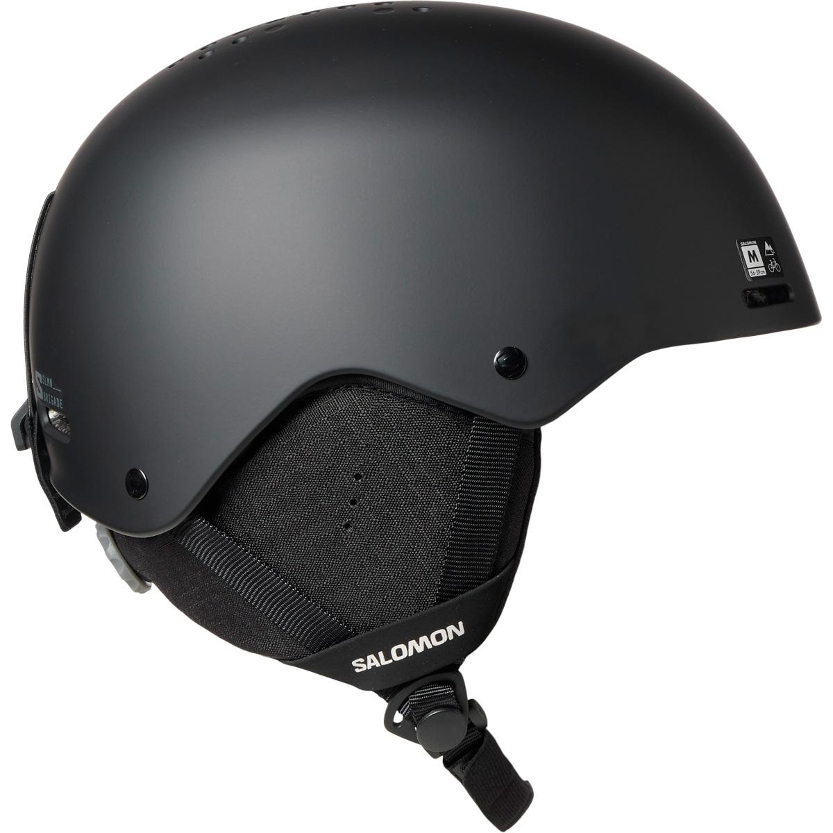 Salomon Brigade Skihjelm Black/