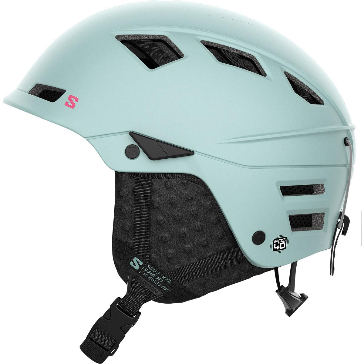 Salomon MTN Lab Skihjelm Bleached Aqua/