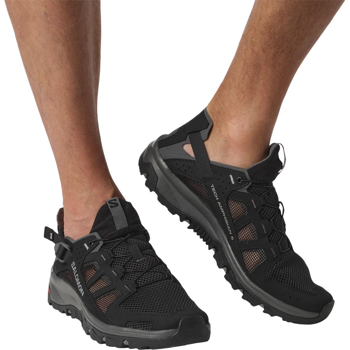 Salomon Techamphibian 5 Vandresko Herre Black/Magnet/Monument