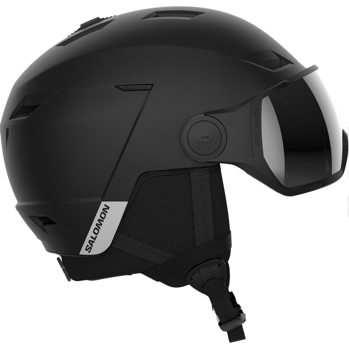 Salomon Pioneer LT Visor Skihjelm Black/