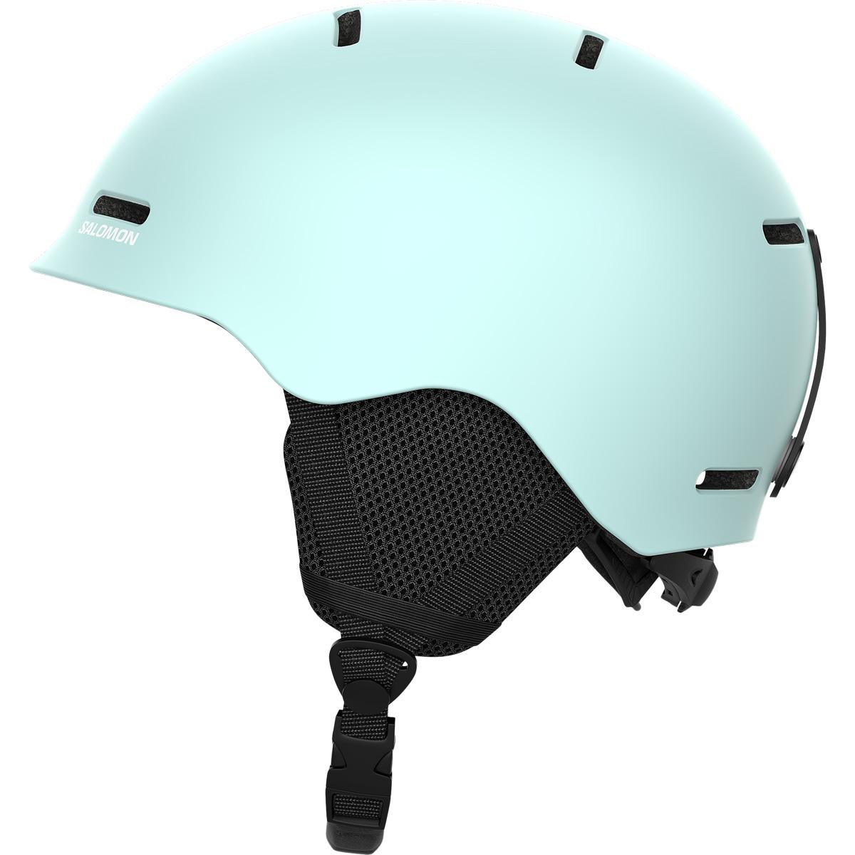 Salomon Orka Skihjelm Børn Bleached Aqua/