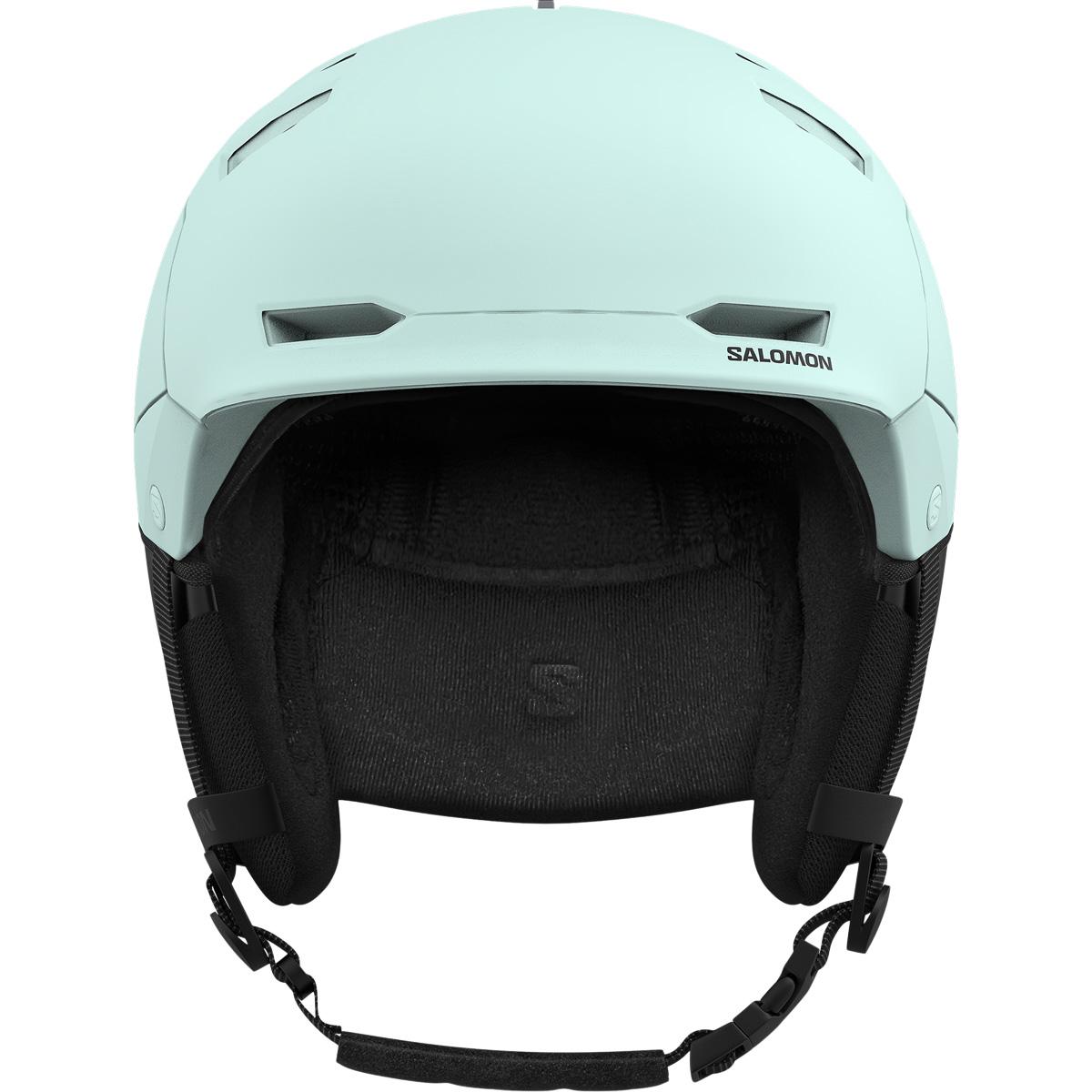 Salomon Husk Pro Mips Skihjelm White Moss/