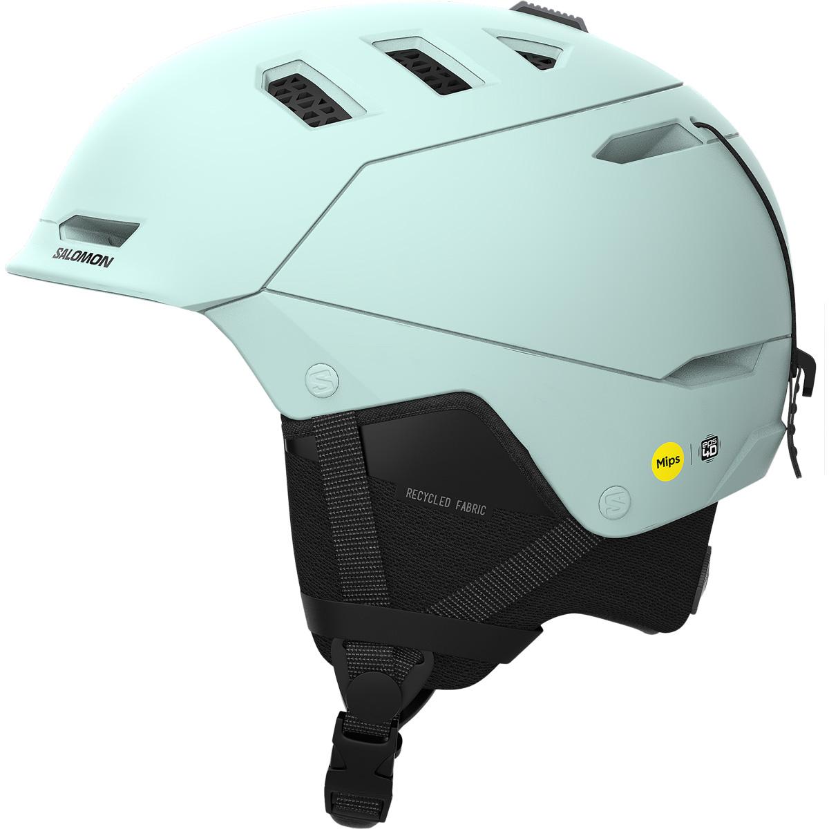 Salomon Husk Pro Mips Skihjelm White Moss/