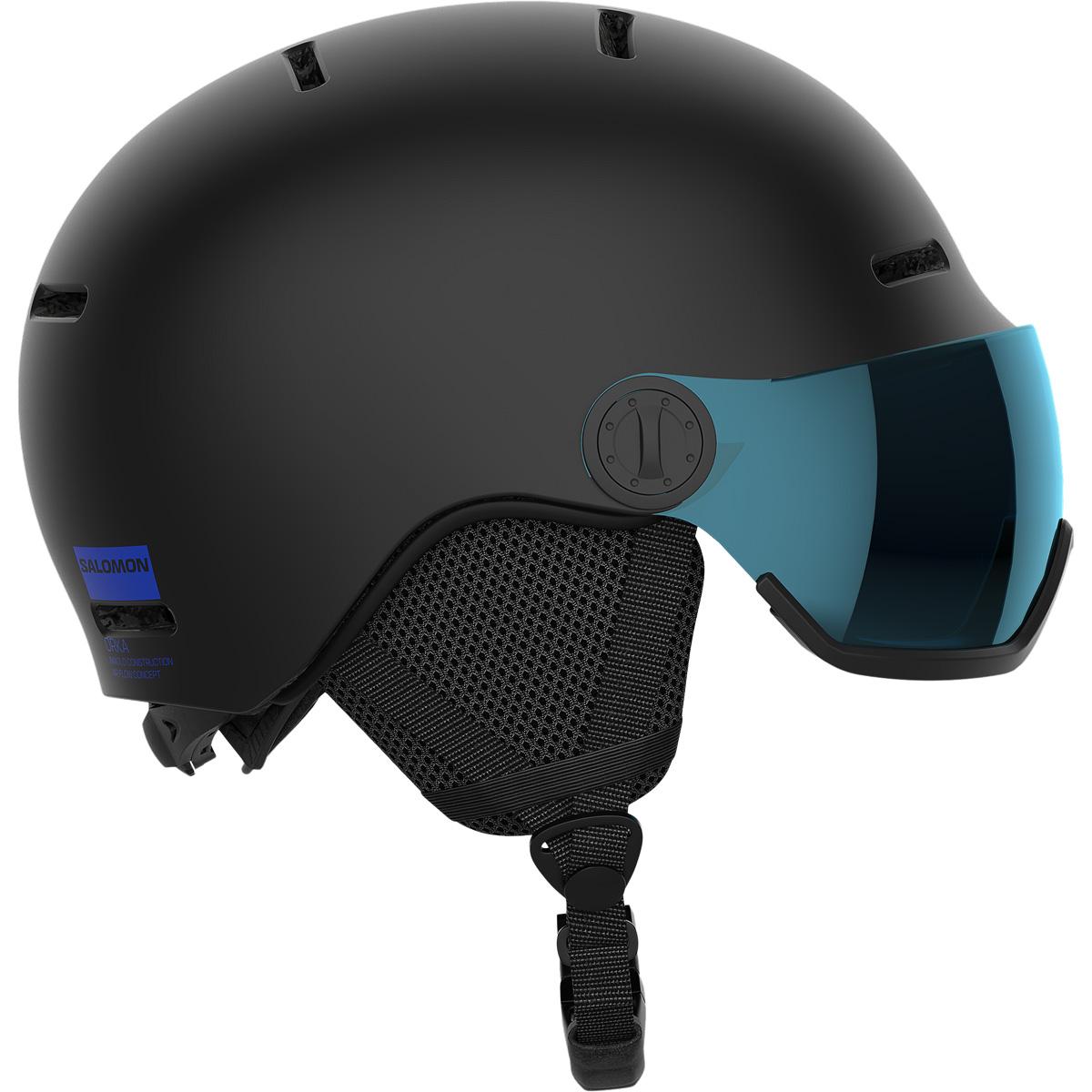 Salomon Orka Visor Skihjelm Børn Black/