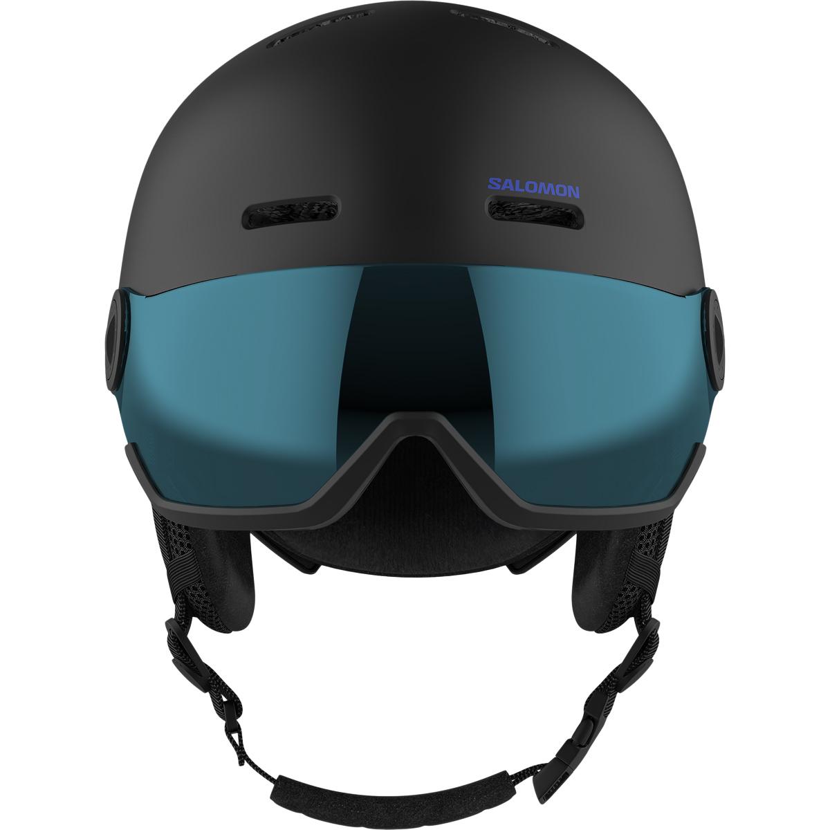 Salomon Orka Visor Skihjelm Børn Black/