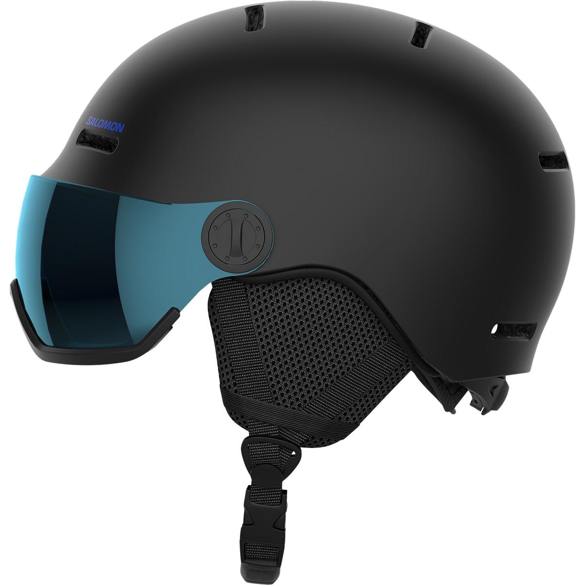 Salomon Orka Visor Skihjelm Børn Black/