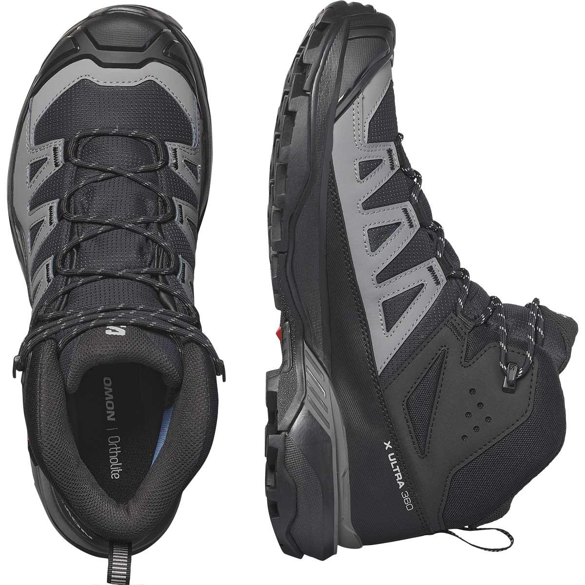 Salomon X Ultra 360 Mid GTX Vandrestøvler Herre Black / Magnet / Pewter