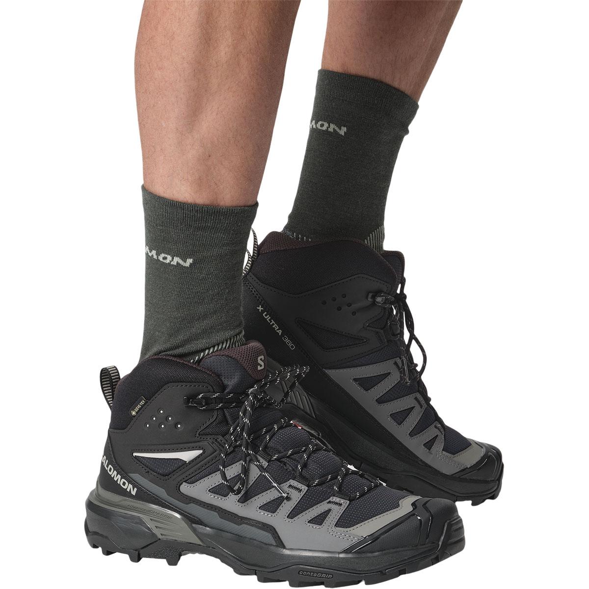 Salomon X Ultra 360 Mid GTX Vandrestøvler Herre Black / Magnet / Pewter