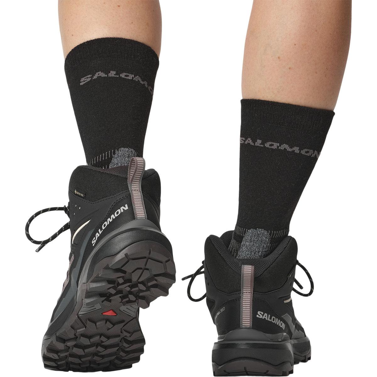 Salomon X Ultra 360 GTX Vandrestøvler Dame Black / Plum Kitten / Shale