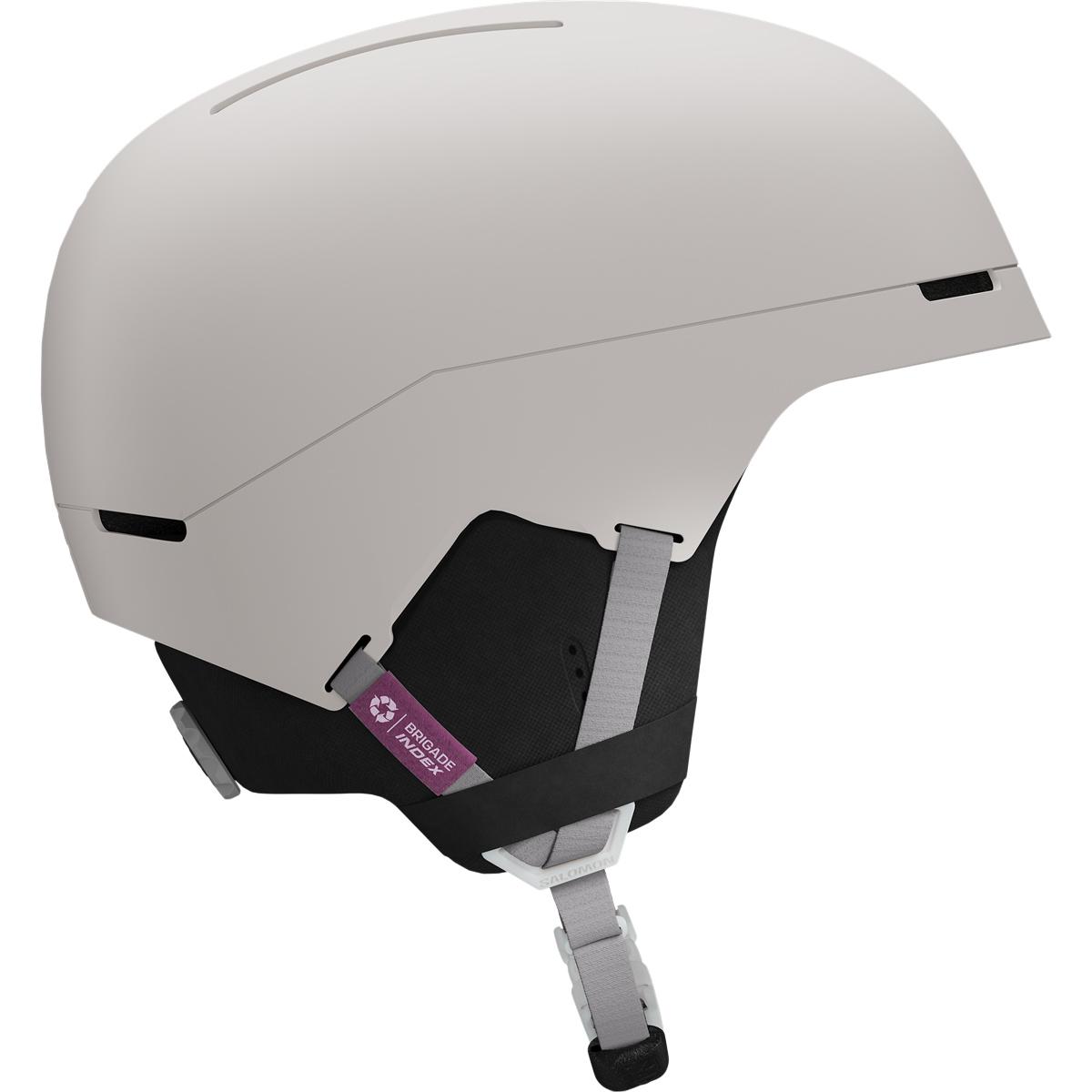 Salomon Brigade Index Skihjelm Grey Violet/