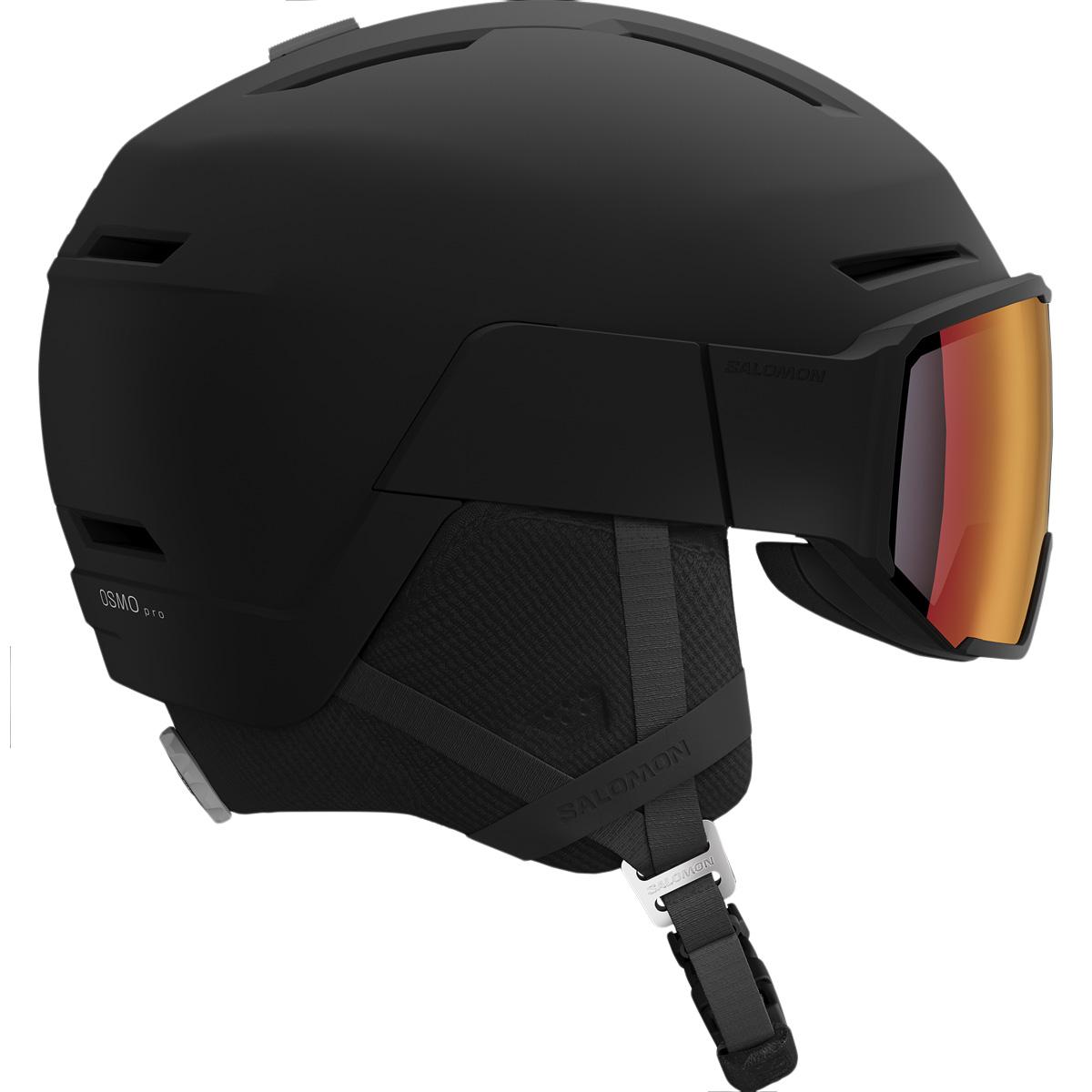 Salomon OSMO Pro Sigma Skihjelm M/Fotokromisk Visir Black/