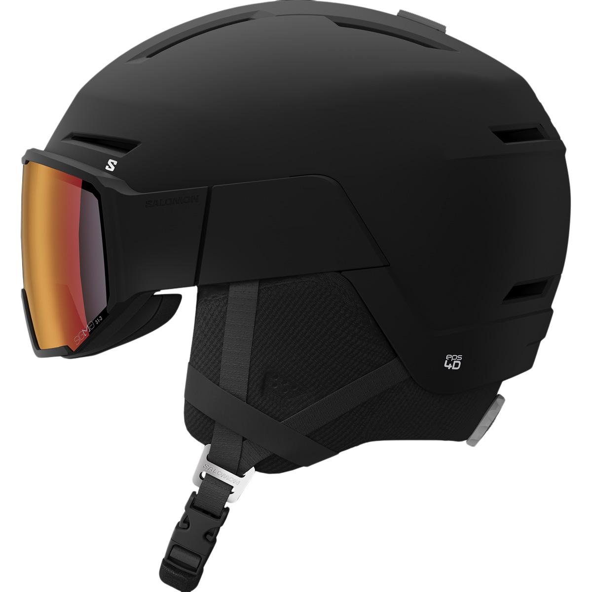 Salomon OSMO Pro Sigma Skihjelm M/Fotokromisk Visir Black/