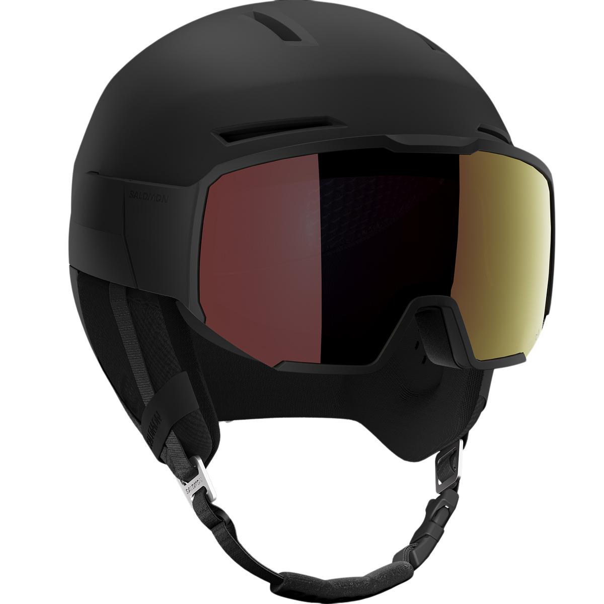 Salomon OSMO Pro Sigma Skihjelm M/Fotokromisk Visir Black/