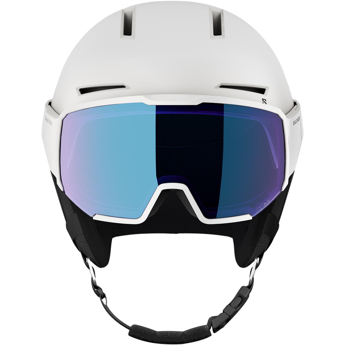 Salomon OSMO Pro Sigma Skihjelm M/Fotokromisk Visir White/