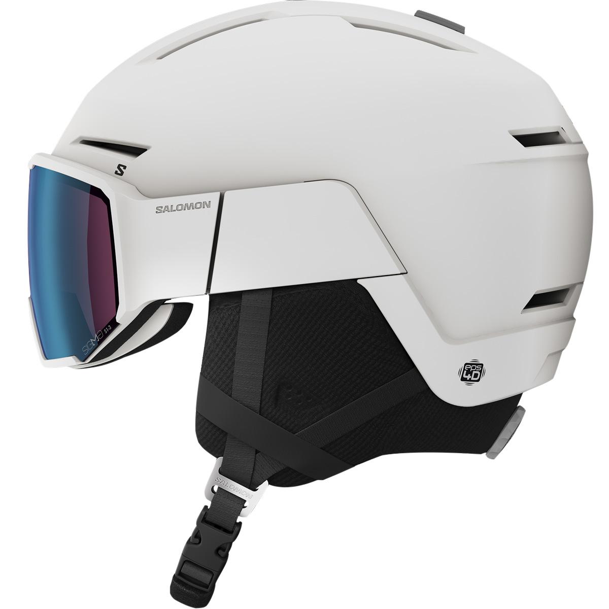 Salomon OSMO Pro Sigma Skihjelm M/Fotokromisk Visir White/
