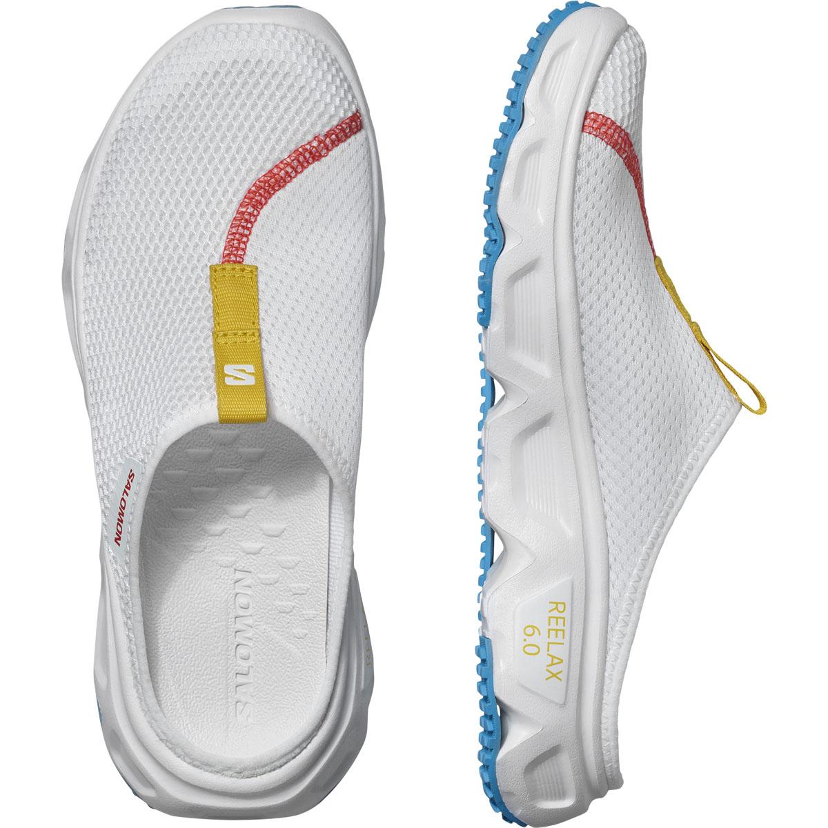 Salomon Reelax 6.0 Sandaler Dame White/Transcend Blue/Lemon