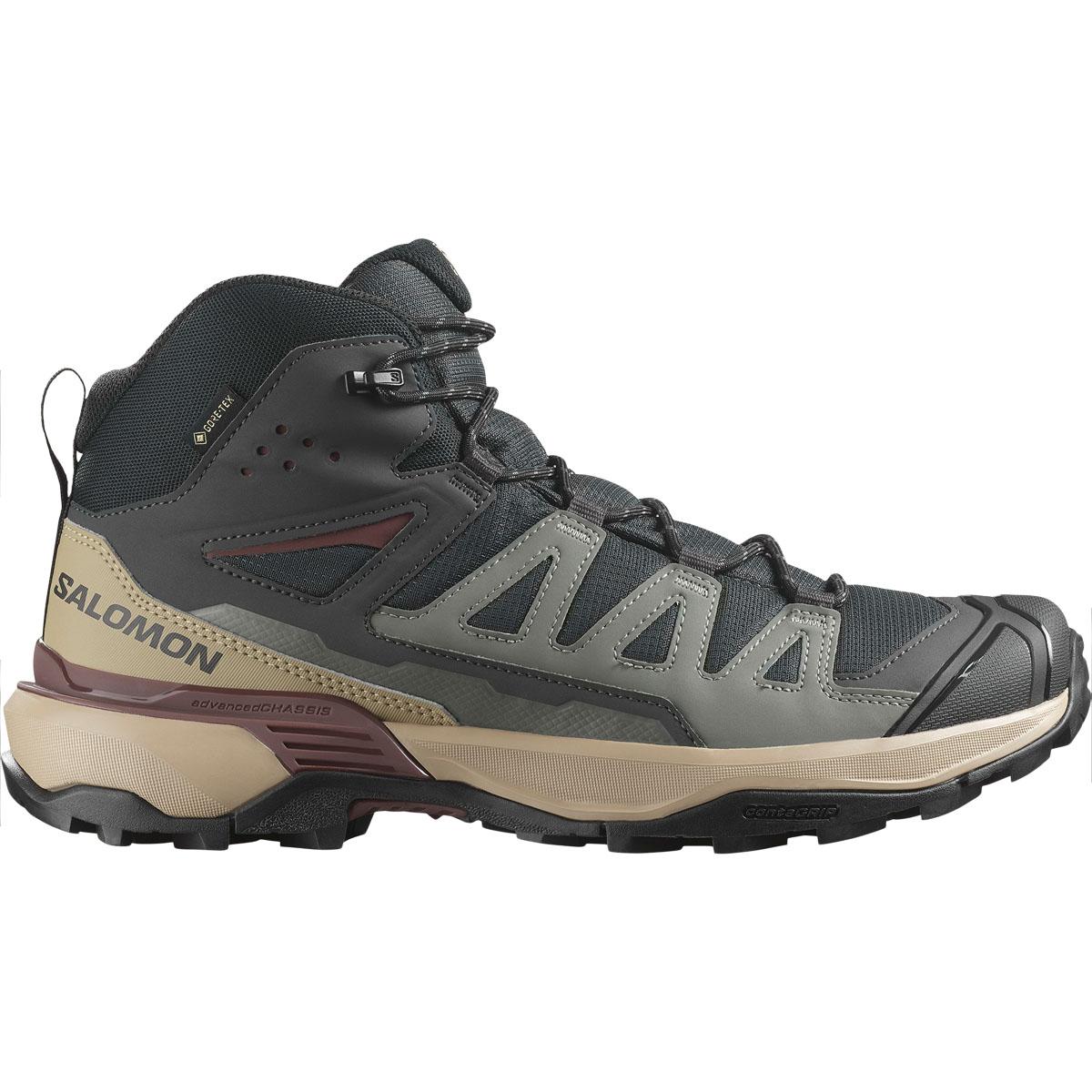 Salomon X Ultra 360 Mid GTX Vandrestøvler Herre Phantom / Desert Tan / Rum Rai