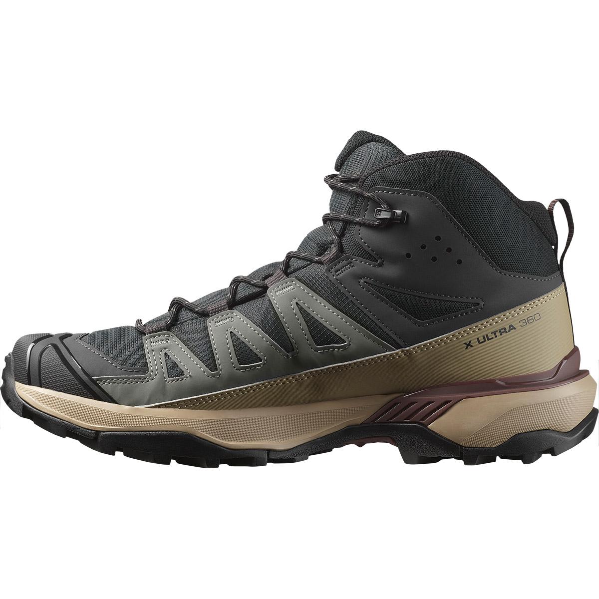 Salomon X Ultra 360 Mid GTX Vandrestøvler Herre Phantom / Desert Tan / Rum Rai