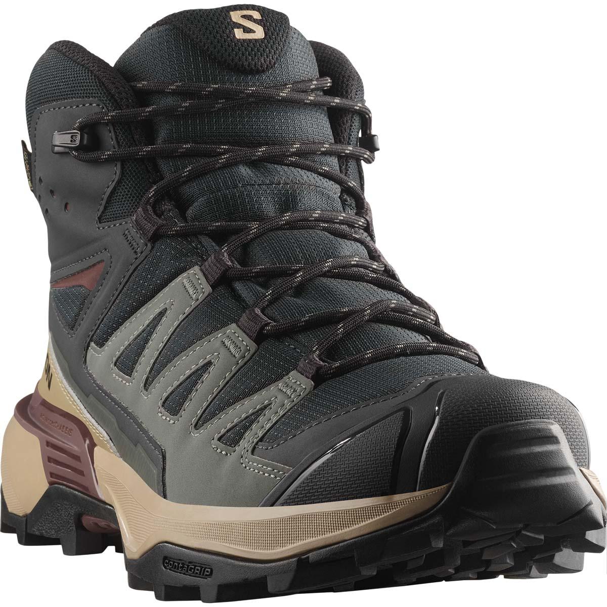 Salomon X Ultra 360 Mid GTX Vandrestøvler Herre Phantom / Desert Tan / Rum Rai