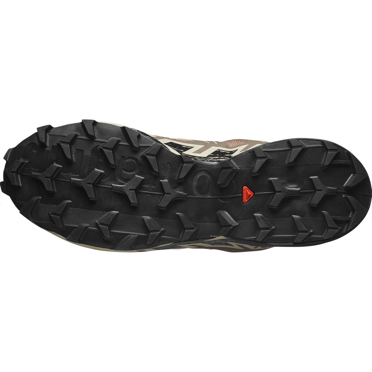 Salomon Speedcross 6 Terrengløpesko Herre Natural / Black / Almond Milk