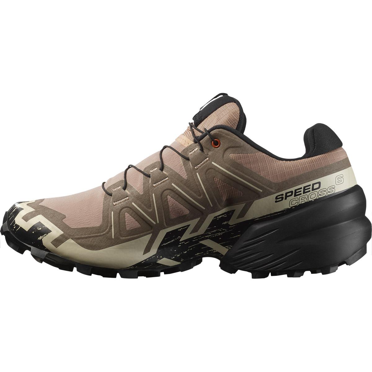 Salomon Speedcross 6 Terrengløpesko Herre Natural / Black / Almond Milk