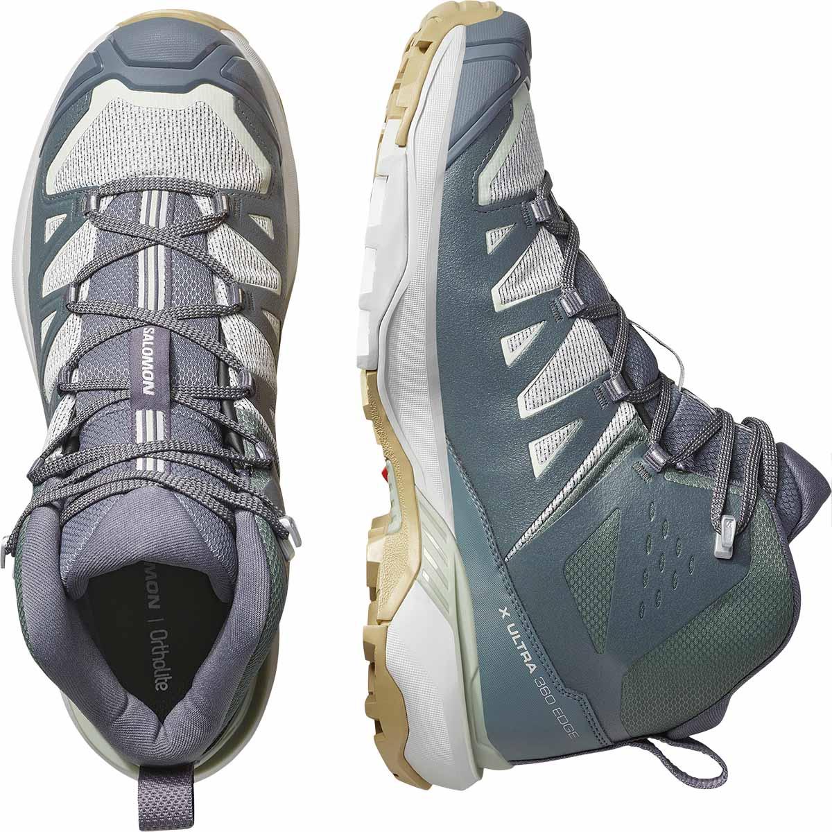 Salomon X Ultra 360 Edge GTX Vandrestøvler Herre Gray Violet / Turbulence / Sea