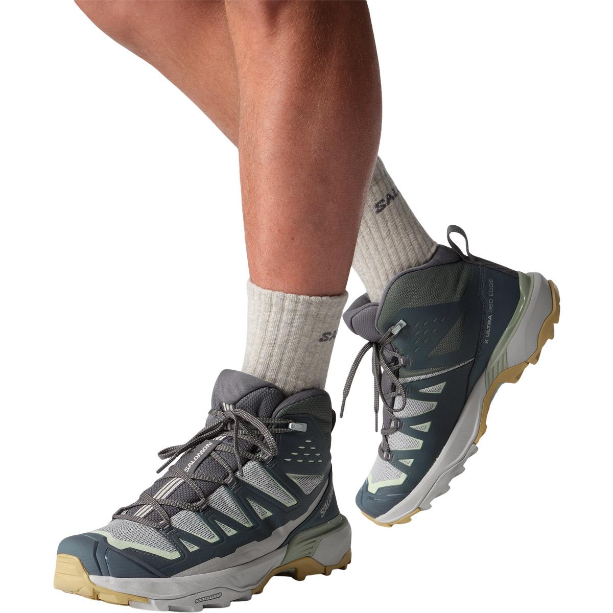 Salomon X Ultra 360 Edge GTX Vandrestøvler Herre Gray Violet / Turbulence / Sea