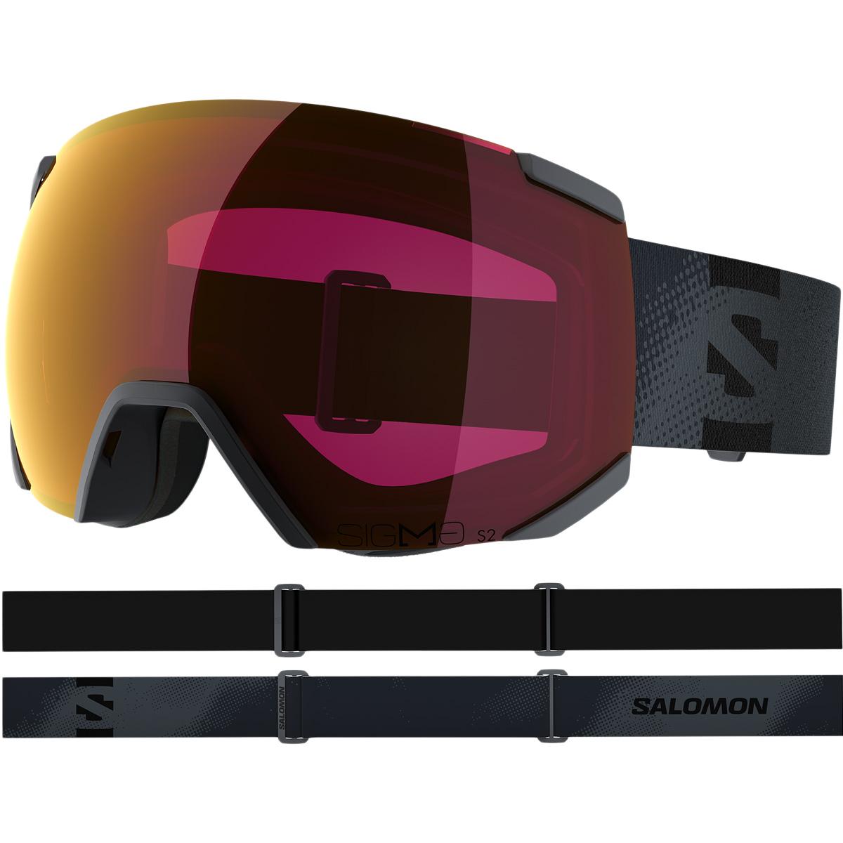 Salomon Radium Sigma S2 Skibriller Ebony/