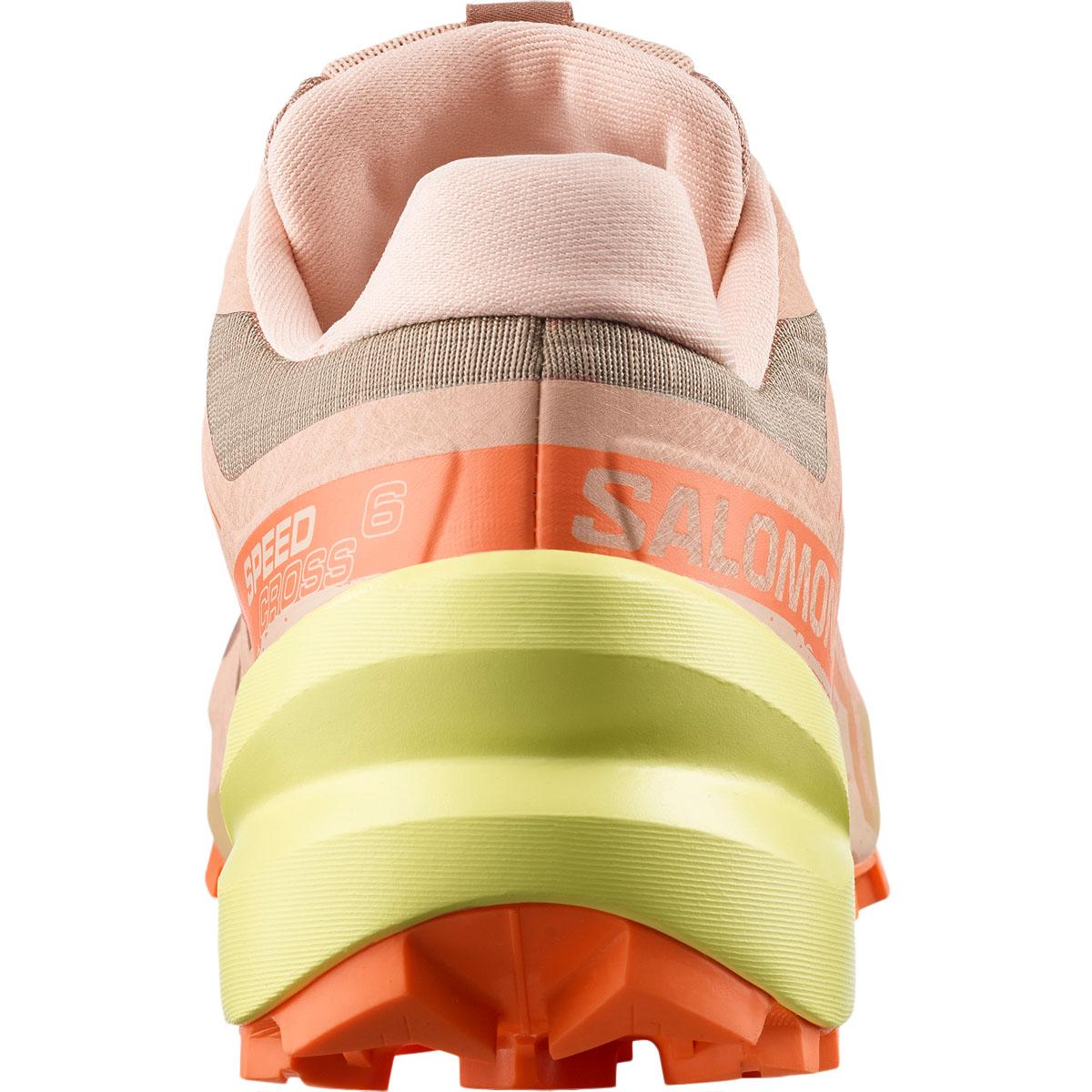 Salomon Speedcross 6 Terrengløpesko Dame Burro/Sun Lm/Almond