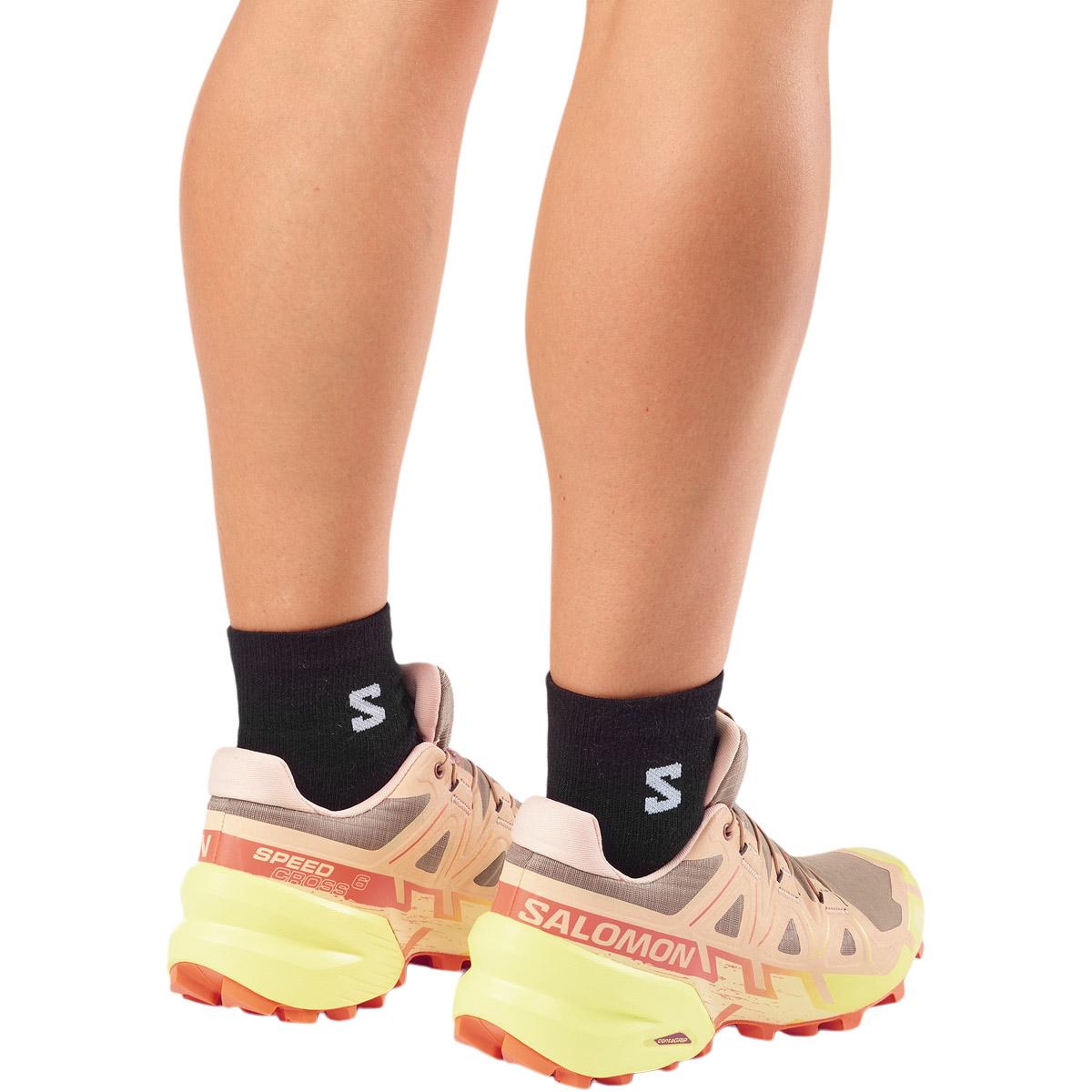 Salomon Speedcross 6 Terrengløpesko Dame Burro/Sun Lm/Almond
