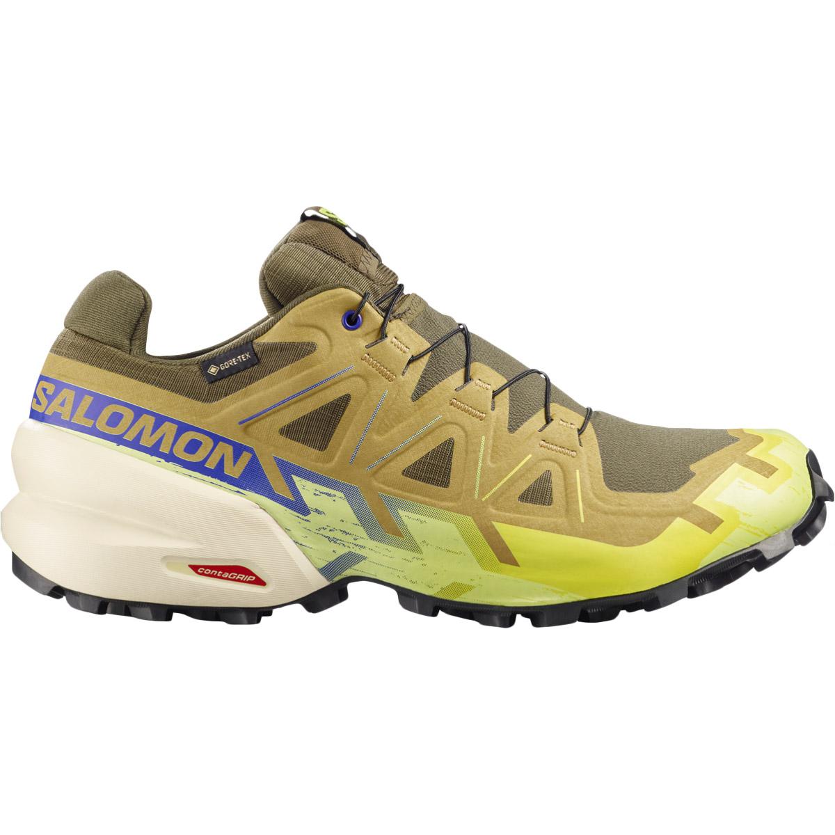 Salomon Speedcross 6 GTX Terrengløpesko Herre Grape Leaf/Asparg