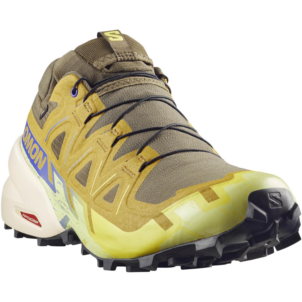 Salomon Speedcross 6 GTX Terrengløpesko Herre Grape Leaf/Asparg