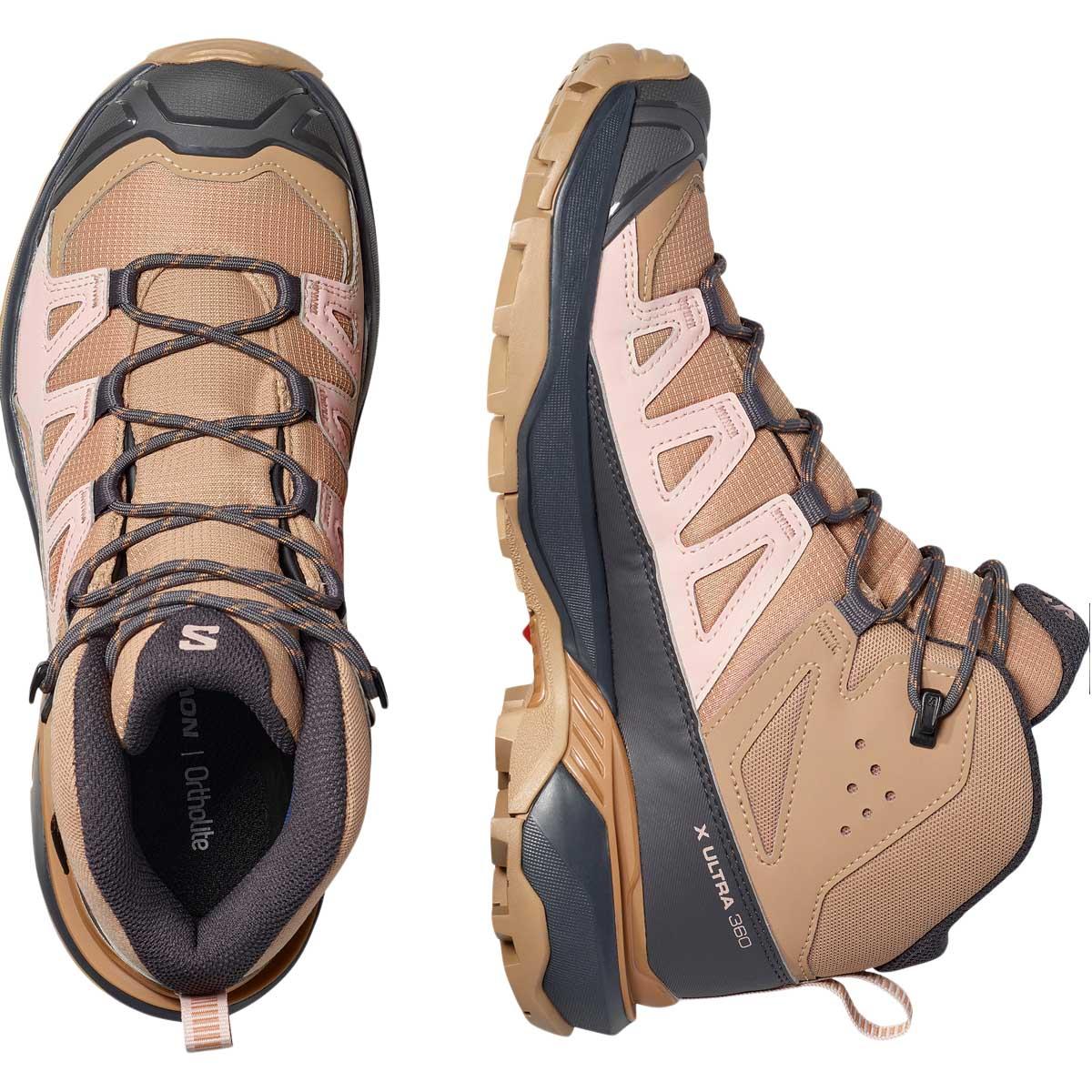 Salomon X Ultra 360 GTX Støvler Dame Burro/Shadow