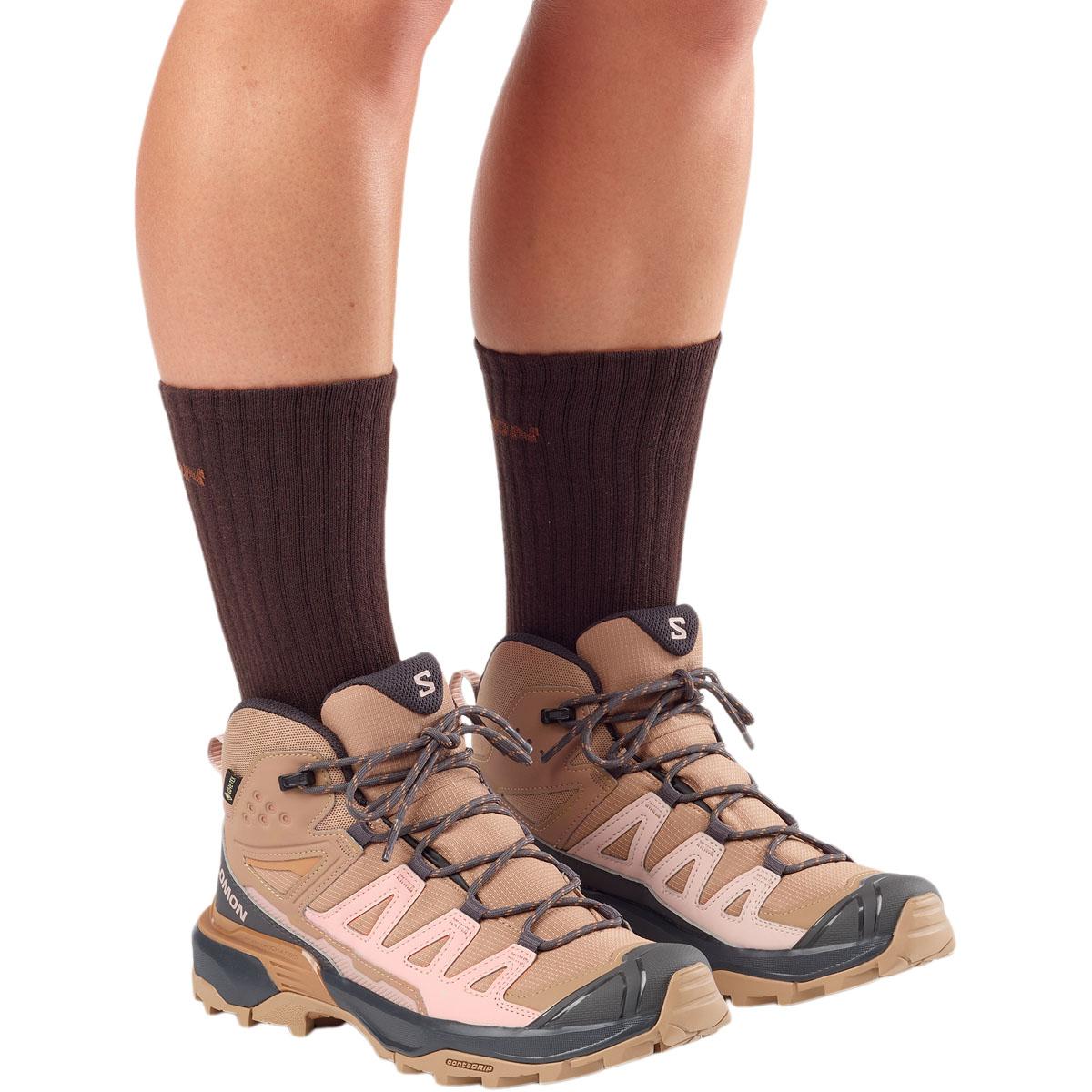 Salomon X Ultra 360 GTX Støvler Dame Burro/Shadow
