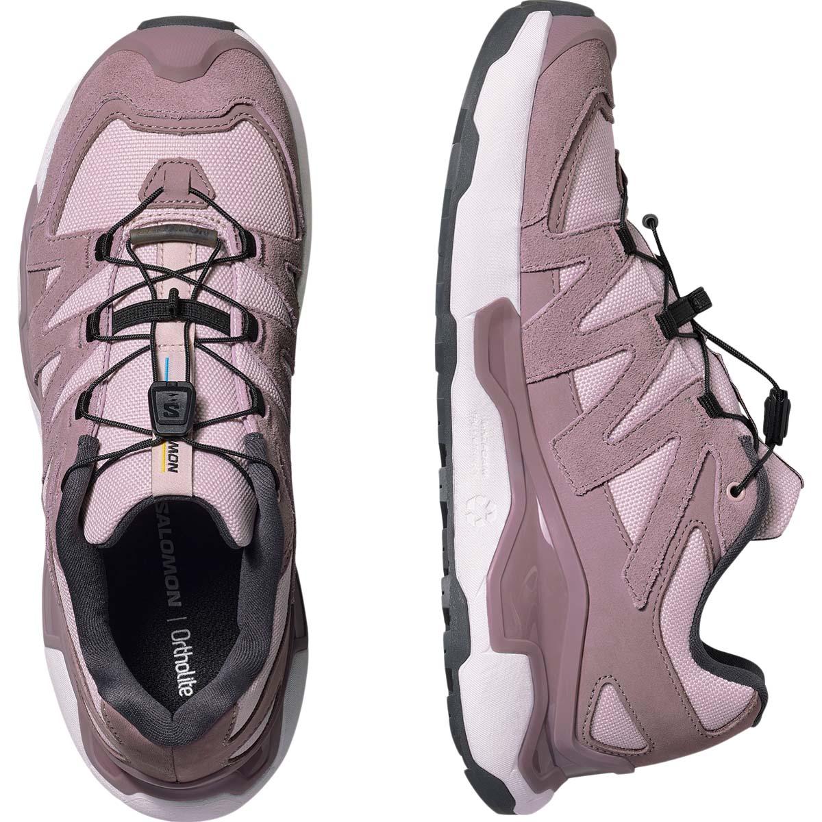 Salomon XC Roam Leather Sneakers Dame Hushev/Nirvan/Wht