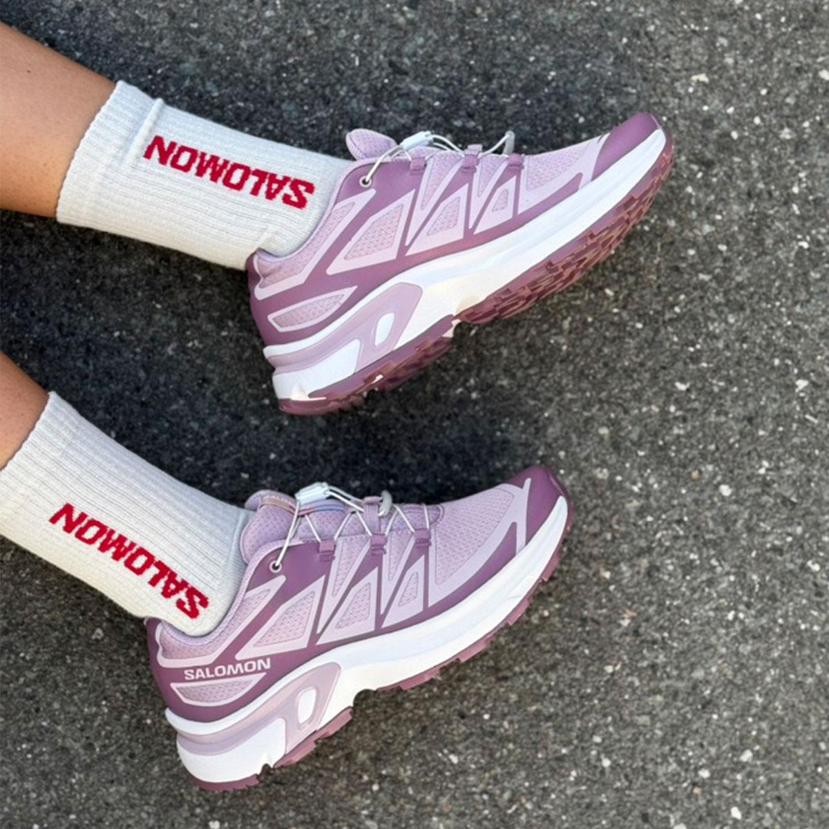 Salomon XT-EVR Sneakers Dame Lilac Ash