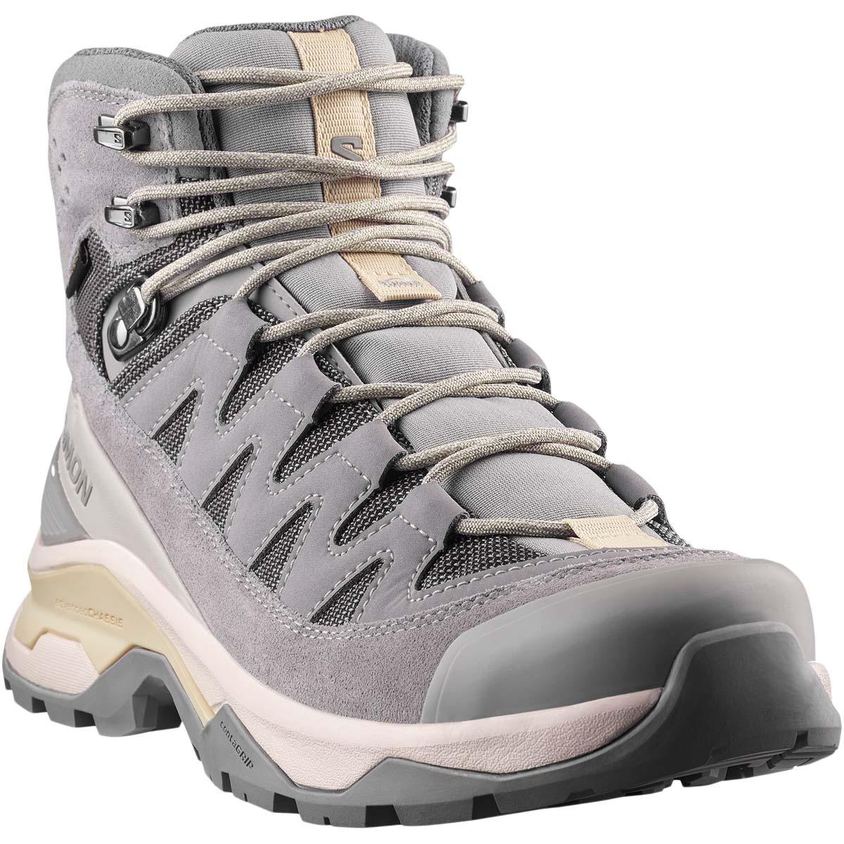Salomon Quest Echo GTX Vandrestøvler Dame Gull/Paloma/Bog