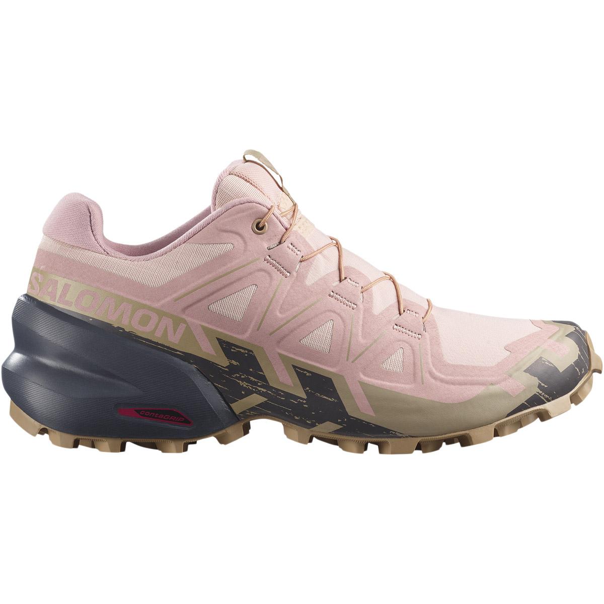 Salomon Speedcross 6 Terrengløpesko Dame Tapioca/Shadow Gray/Slate Gree