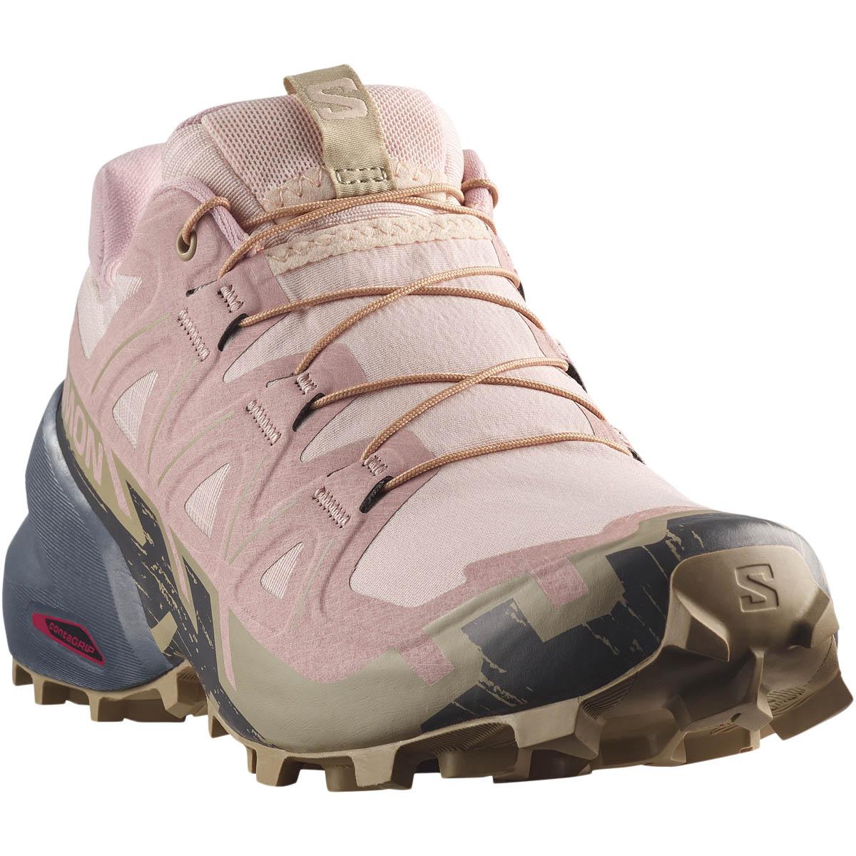 Salomon Speedcross 6 Terrengløpesko Dame Tapioca/Shadow Gray/Slate Gree