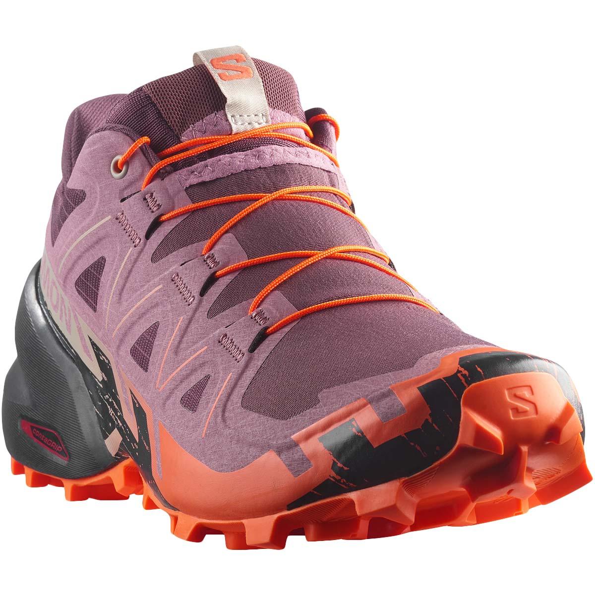 Salomon Speedcross 6 Terrengløpesko Dame Huckleberry/Dusky Orchid/Necta