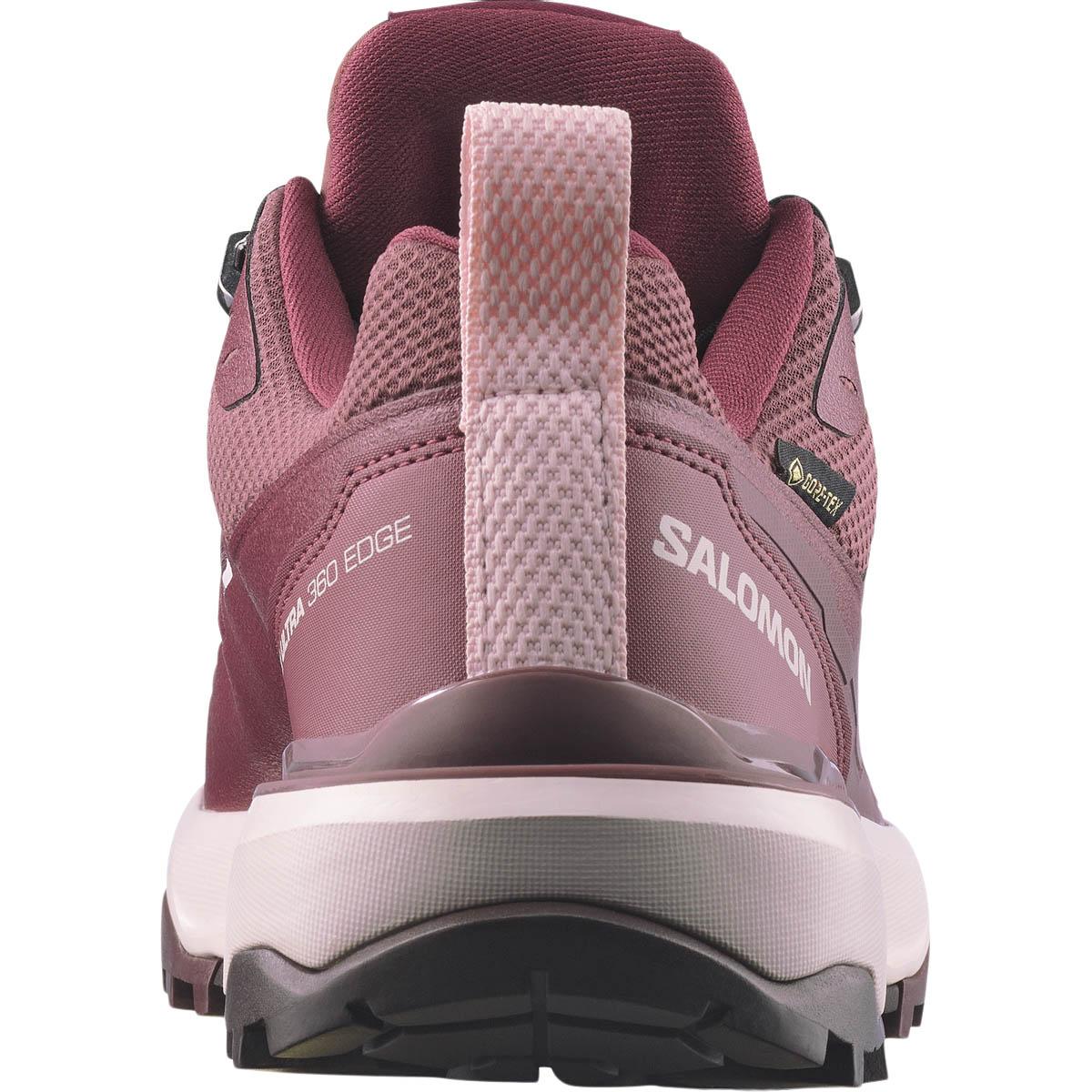 Salomon X Ultra 360 Edge GTX Sneakers Dame Huckleberry/Maroon Banner/Icy