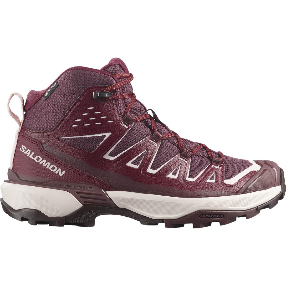Salomon X Ultra 360 Edge GTX Vandrestøvler Dame Huckleberry/Maroon Banner/Icy
