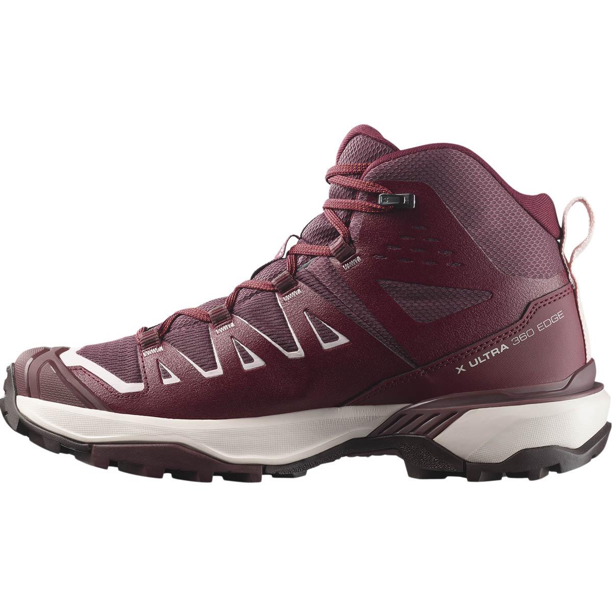 Salomon X Ultra 360 Edge GTX Vandrestøvler Dame Huckleberry/Maroon Banner/Icy