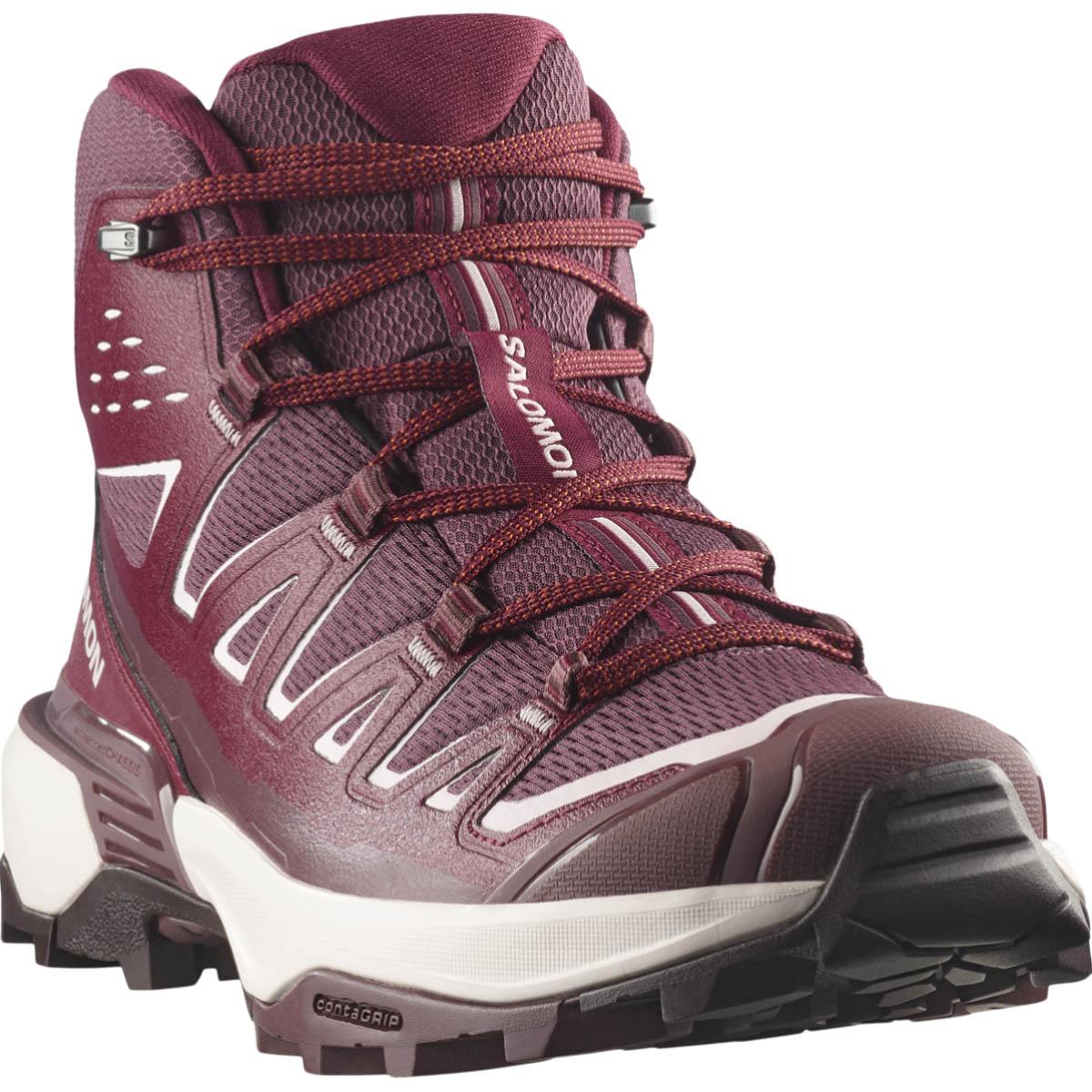 Salomon X Ultra 360 Edge GTX Vandrestøvler Dame Huckleberry/Maroon Banner/Icy