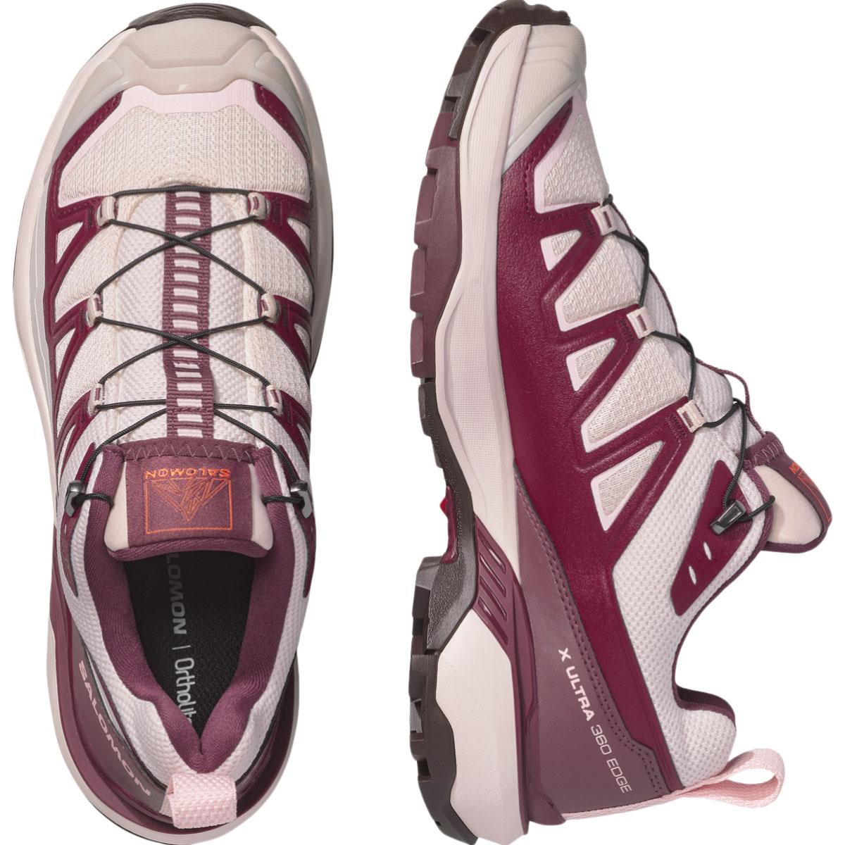 Salomon X Ultra 360 Edge Sneakers Dame Huckleberry/Maroon Banner/Icy