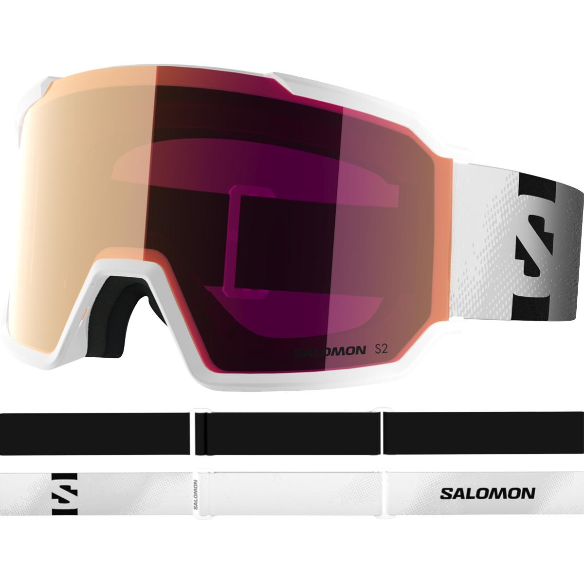 Salomon S/View 3 Skibriller White/
