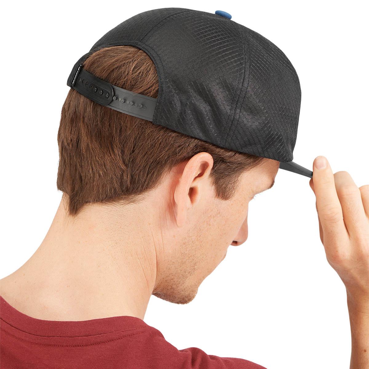 Salomon Trucker Flat Snapback Cap DARK DENIM