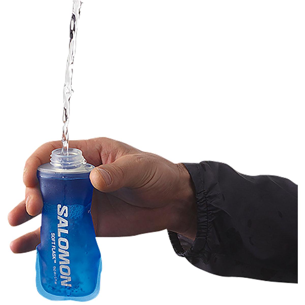 Salomon Soft Flask 150 ml Drikkedunk Clear Blue/